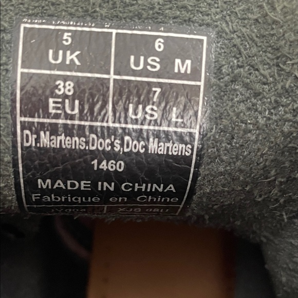 Dr. Martens 1460 Black Boots - Picture 8 of 8